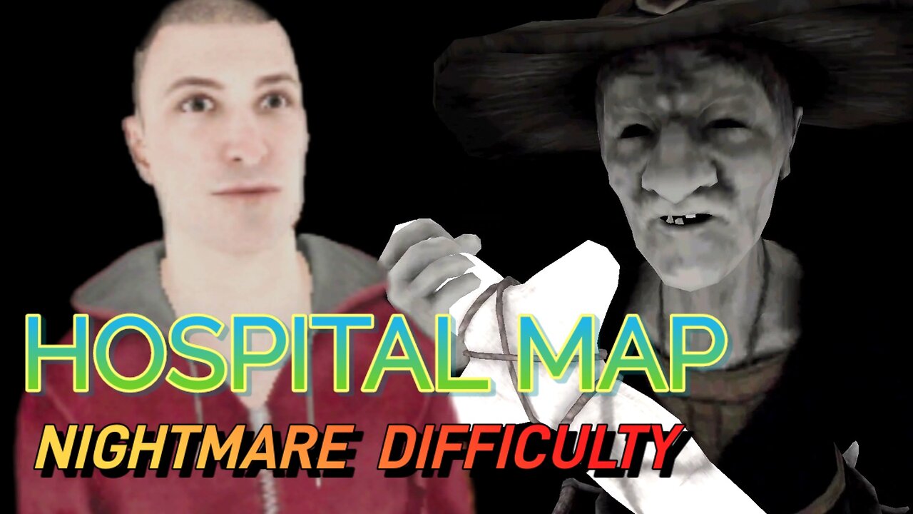 Eyes the Horror Game - Defeating Ursula the Witch in Hospital Map, Nightmare Difficulty Gameplay