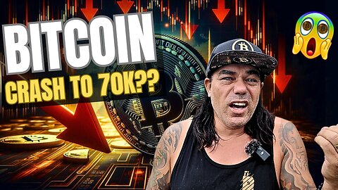 WILL BITCOIN CRASH TO 70k???