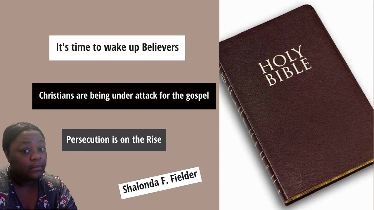 Christians are being under attack for the gospel