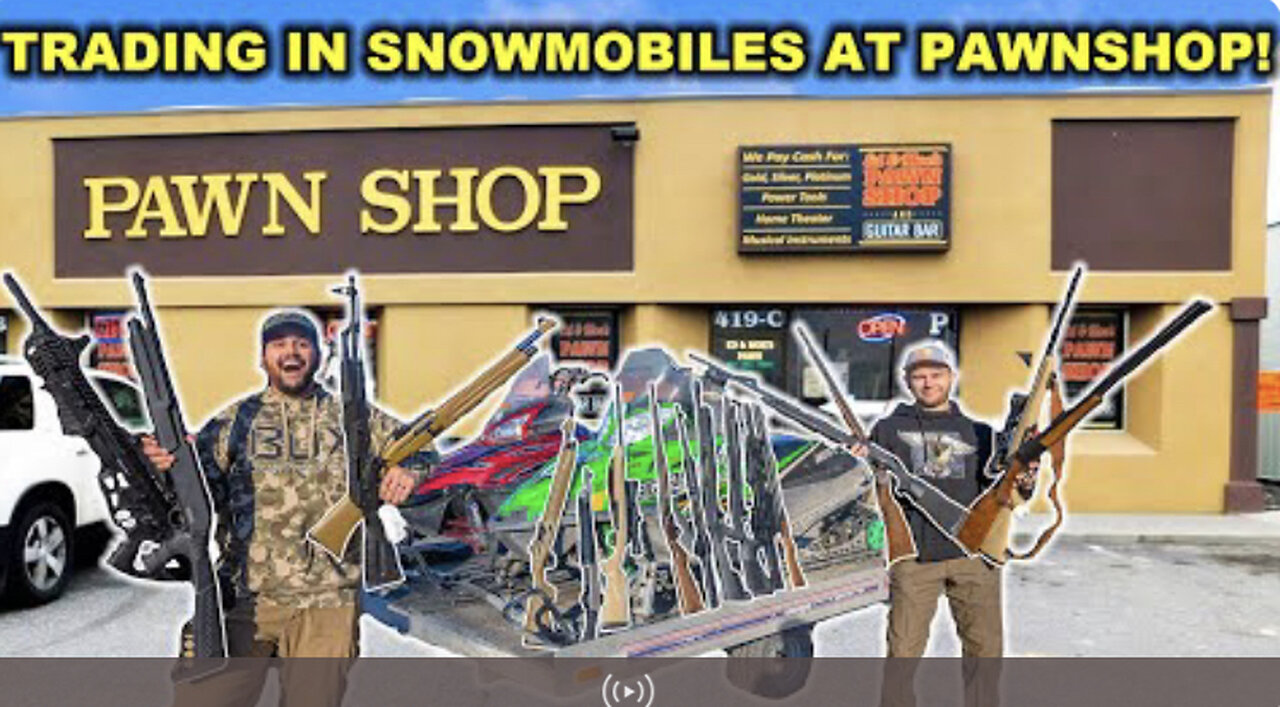 Trading in my SNOWMOBILES at the PAWNSHOP (Best Decision Ever)