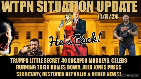 WTPN ~ Judy Byington ~ Situation Update ~ 11-8-24 ~ Trump Return ~ Restored Republic via a GCR