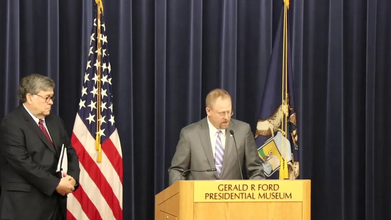 Attorney General Barr’s Remarks on China Policy at the Gerald R. Ford Presidential Museum