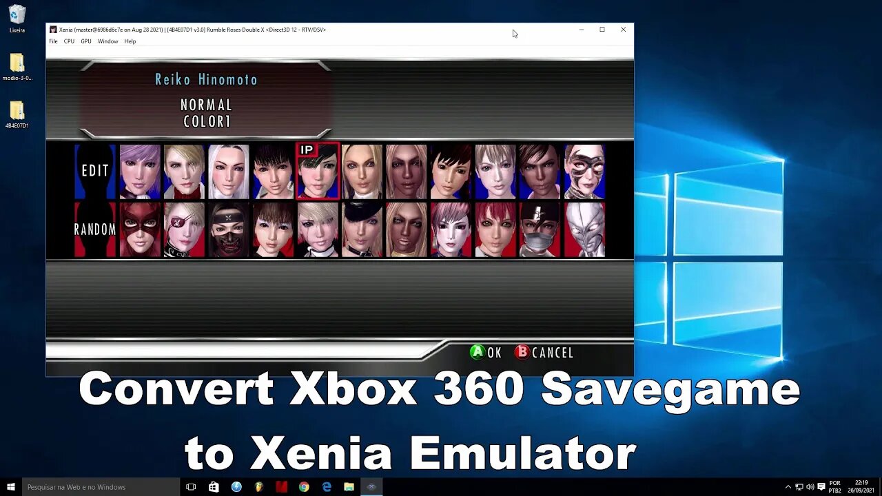 How to convert Xbox 360 Savegame to Xenia