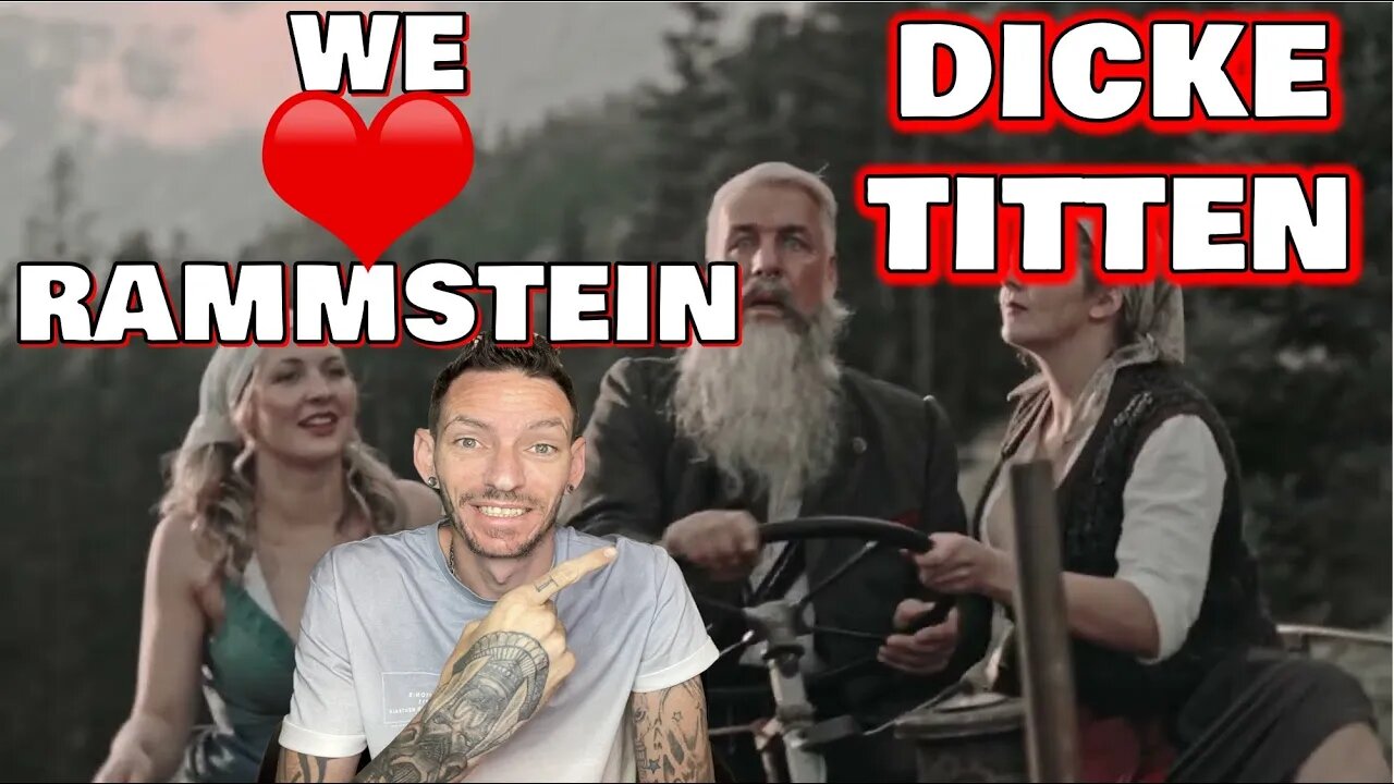 JUST LOVE RAMMSTEIN!!! Rammstein - Dicke Titten (REACTION)