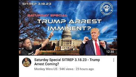 Trump Arrest Coming?