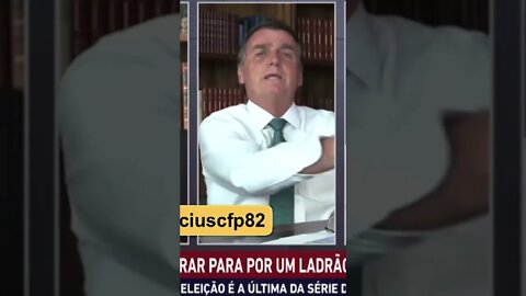 Bolsonaro fala em jogo sem goleiro o que estão tentando fazer para devolver o Lula à cena do crime.