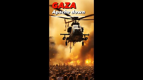 GAZA - Apache down.