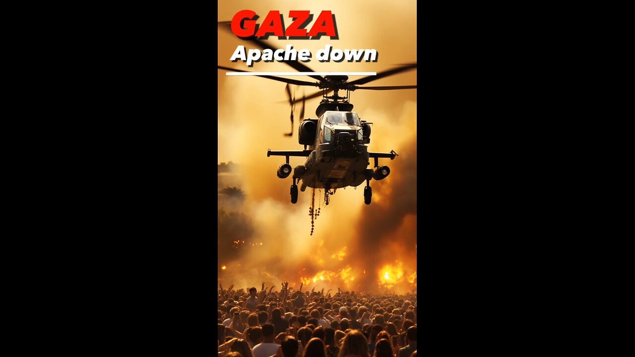 GAZA - Apache down.