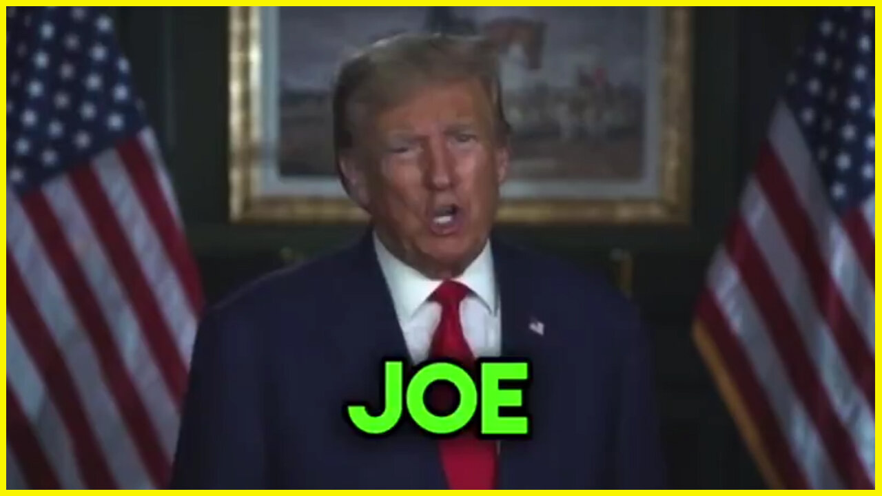 Breaking: Donald Trump Blasts DOJ and Announces Plan To Go After The Biden Family If Elected