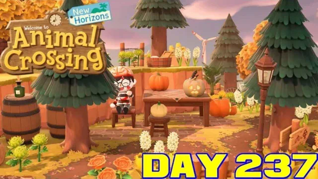 Animal Crossing: New Horizons Day 237 - Nintendo Switch Gameplay 😎Benjamillion