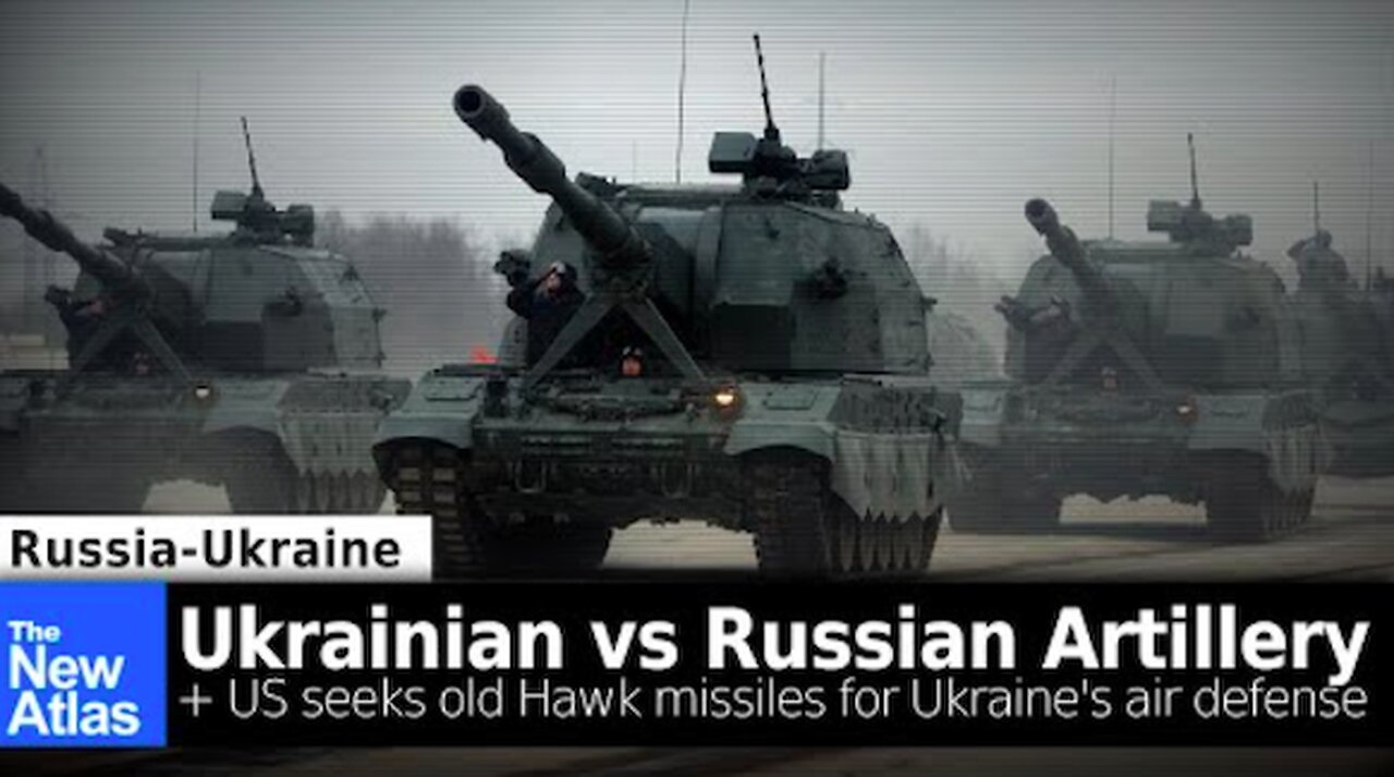 Ukrainian vs. Russian Artillery + US Buying Taiwan's Hawk Missiles for Ukrainian Air Defense