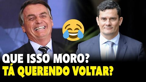 Ah não Moro... agora vem com essa? 😂😂