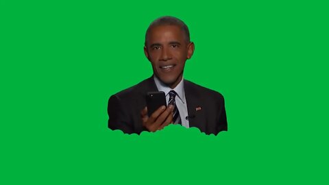 MEAN TWEETS OBAMA GREEN SCREEN EFFECTS/ELEMENTS