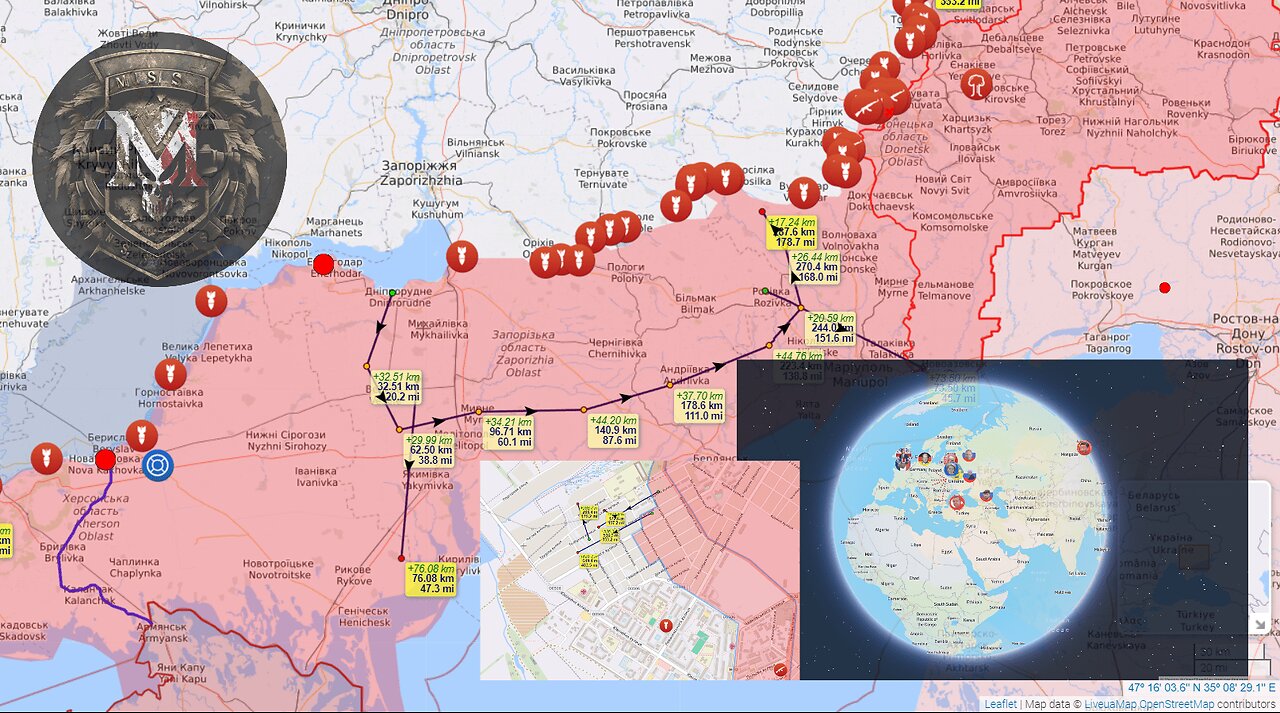 The Battle For NW Of Bakhmut And The Battle of Azov Sea. Military Summary And Analysis 2023.09.05