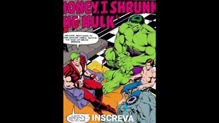 A COR ORIGINAL DO HULK ERA NA VERDADE CINZA.