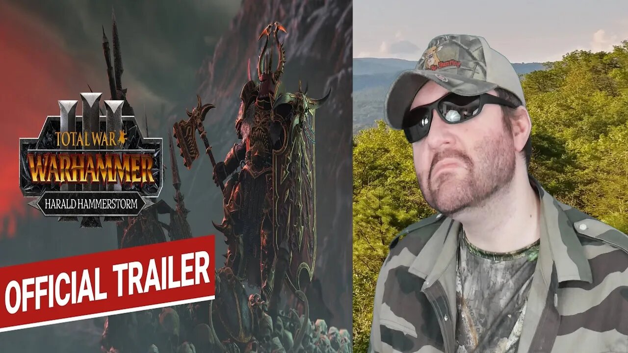 Total War: Warhammer III - Harald Hammerstorm Trailer - Reaction! (BBT)