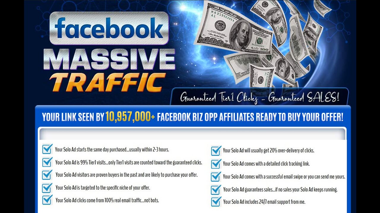 FACEBOOK Website Traffic - Get 250,000+ Clicks - Sales Guaranteed