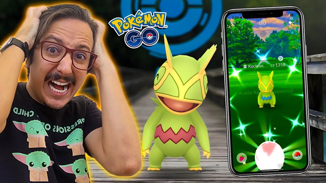 NUNCA MAIS passe RAIVA com o Kecleon! Como forçar o Kecleon aparecer no Mapa do Pokémon GO