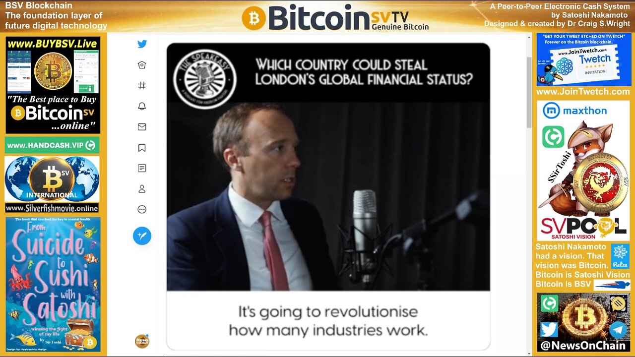 SirToshi's News: BSV will Revolutionise Industry!!!