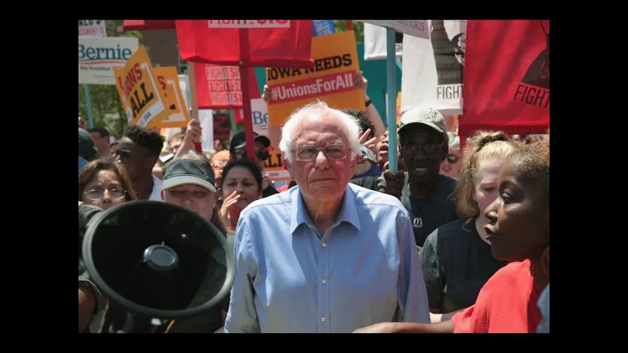 Biden Didn't Fight For $15 Min Wage, Democrats Drop It. Bernie Refuses & Fights On For America