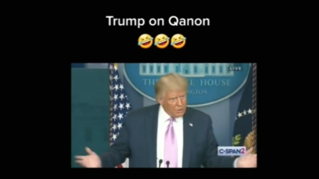 Trump on Qanon ~ Derek Johnson u.s Military