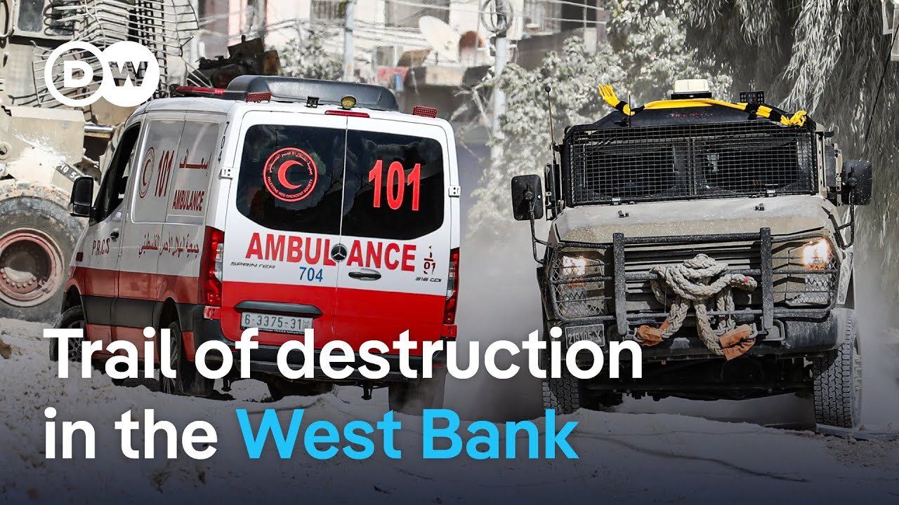 What did Israel intend with its deadliest West Bank raids since start of war? | DW News