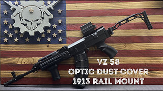 VZ58 dust cover optic mount installation