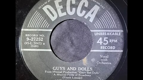 The Andrews Sisters – Guys and Dolls