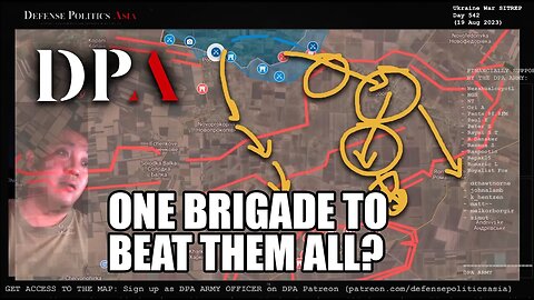 Ukraine sent their FINAL AVAILABLE OFFENSIVE BRIGADE into battle at Robotyne | DAY 542 Conclusion