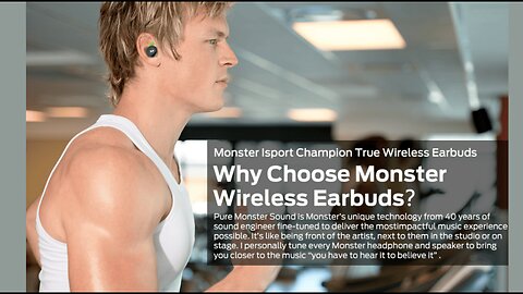 Monster Champion Wireless Earbuds