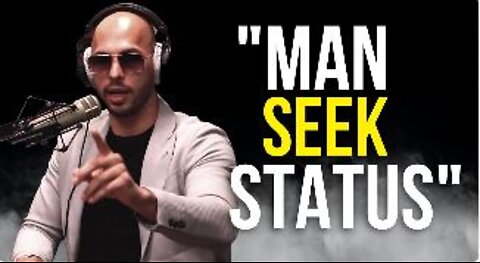 TateSpeech - MAN SEEK STATUS - Andrew Tate Motivation