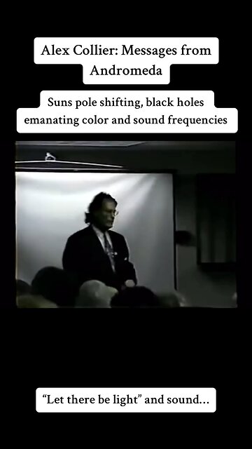 Alex Collier: What He Was Told In 1993