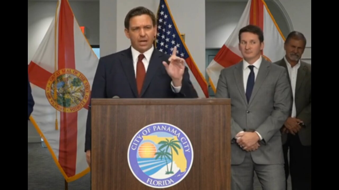 DeSantis to Sleepy Joe: "I´m standing in your way"