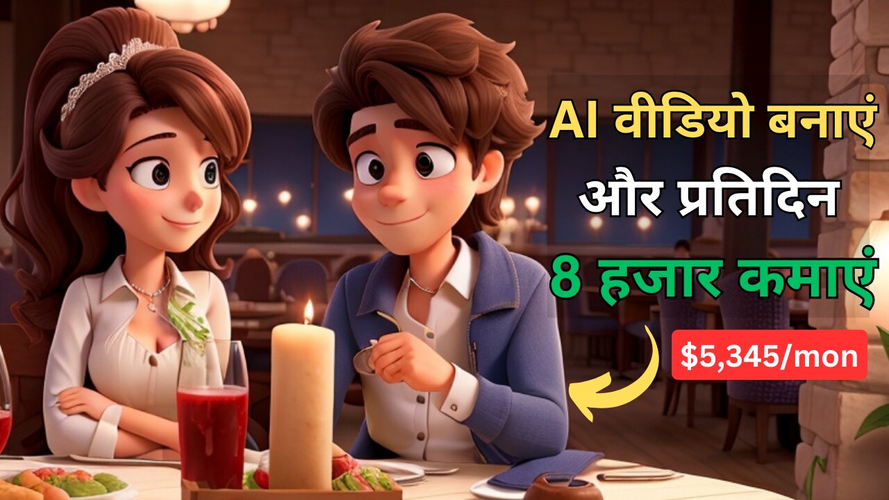 AI 3D Animation Banayein aur $2,348/Month Kamayein | Step-by-Step Guide