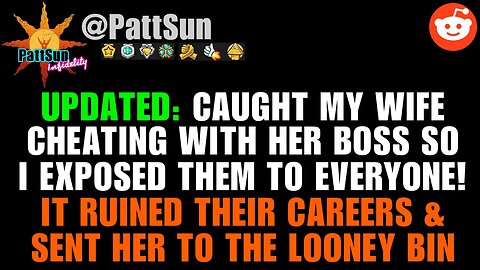 UPDATED: Caught my Wife cheating with her boss, when I told everyone, it wrecked both their careers!