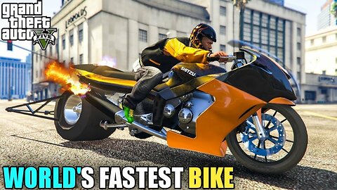 GTA 5 :- WORLD'S FASTEST BIKE! - (GTA 5 Mods)