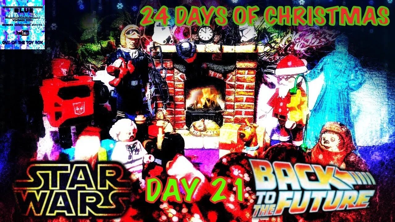 CHRISTMAS COUNTDOWN DAY 21 STAR WARS AND BACK TO THE FUTURE ADVENT CALENDAR/ BEST CHRISTMAS MOVIES