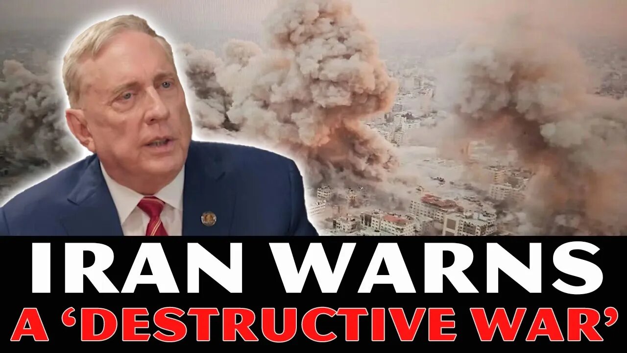 Douglas Macgregor's NEW Revelations： Iran WARNS Israel To Prepare For A 'WAR OF ANNIHILATION'!