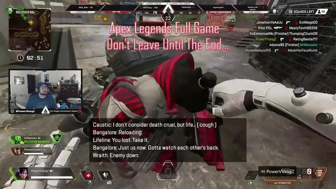 Apex Legends Full Match Don't leave Until The End
