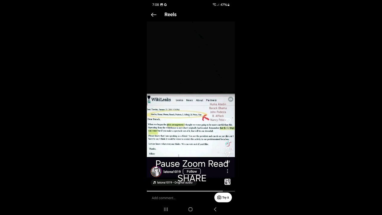 proof of pizzagate in whitehouse