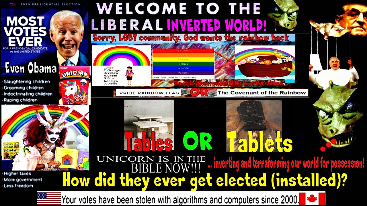 10 Commandments written on TABLETS not TABLES -- Mandela Effect Residue