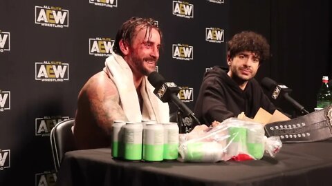 CM Punk's advice for Hangman's baseball swing.