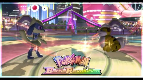 Pokemon Battle Revolution Shiny Battles - Riolu VS Growlite