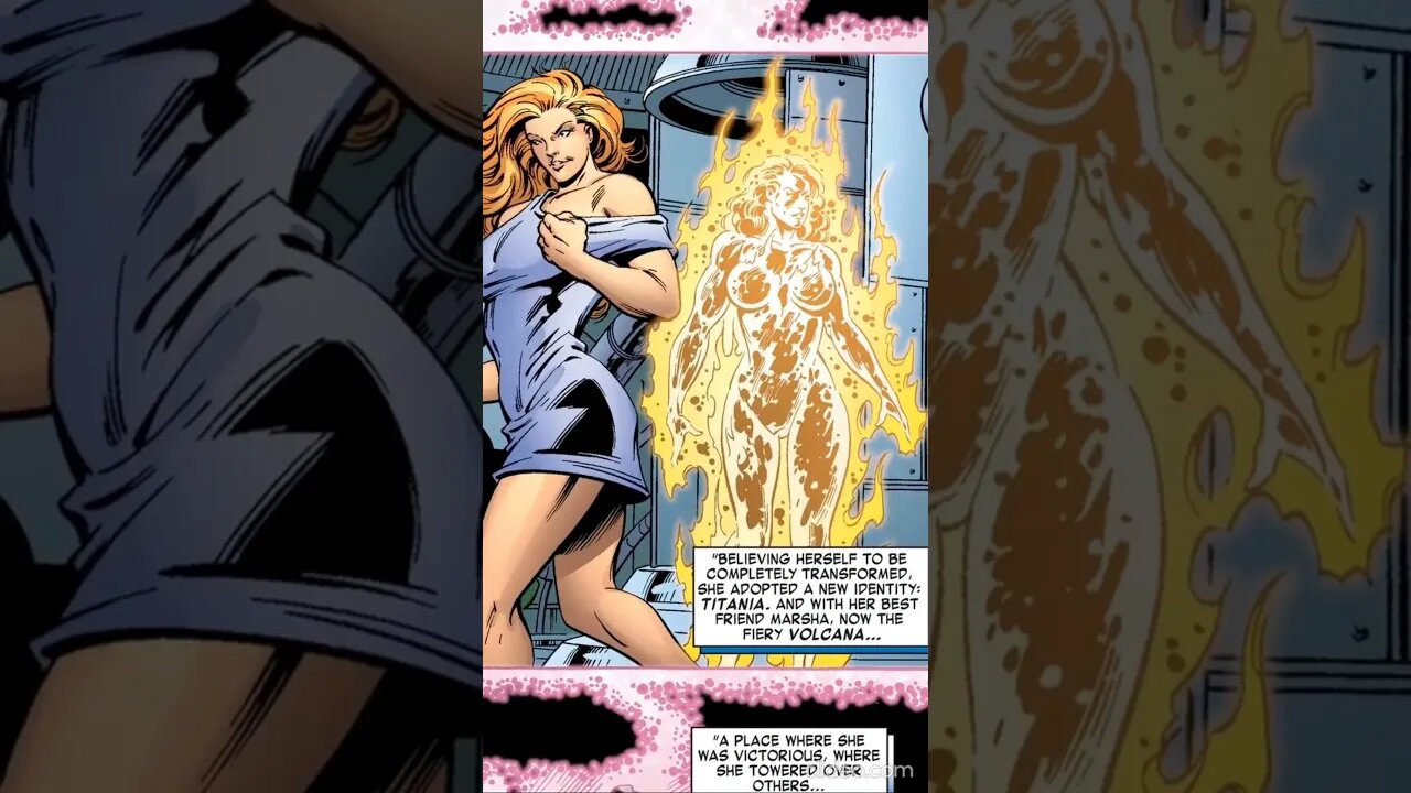 ¿Quién es VOLCANA? Marsha Rosenberg #marvel #shorts