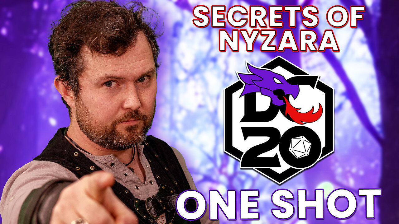 "The Secrets of Nyzara" One Shot | A DC20 Live Game @TheDungeonCoach | AV Epochs