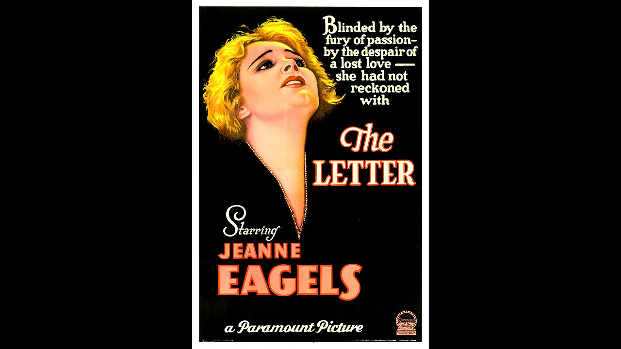 The Letter (1929) | Directed by Jean de Limur