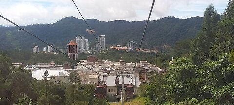 Retired Traveler, going up to Genting Highland in Malaysia,