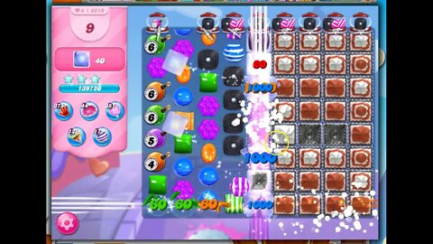 Candy Crush Level 3219 Talkthrough, 27 Moves 0 Boosters