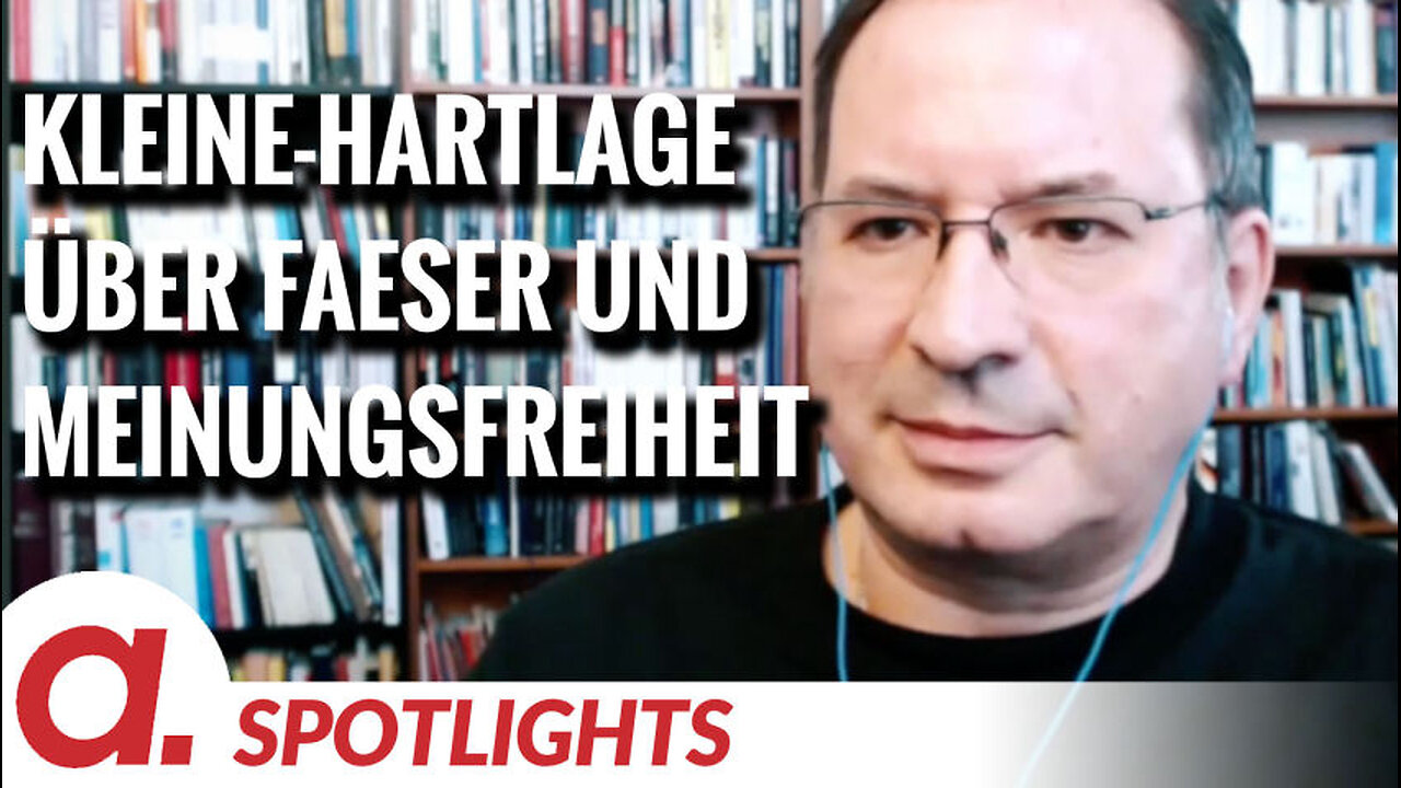 Spotlight: Manfred Kleine-Hartlage über Frau Faesers Verständnis von Meinungsfreiheit