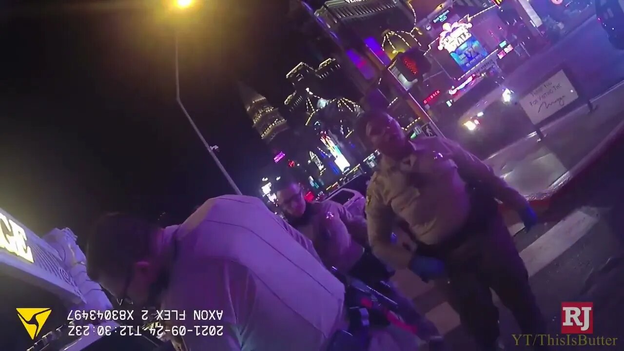 Bodycam Footage Of Jon Jones Headbutting Cop Car Released